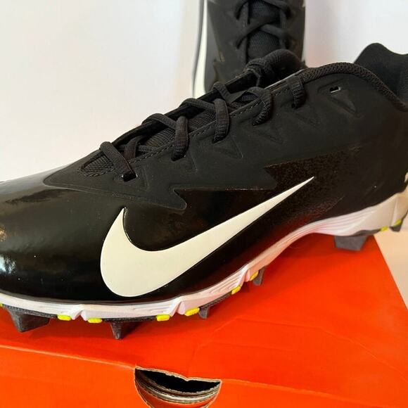 Nike Vapor Ultrafly Keystone black cleats, men\'s size 12, NIB